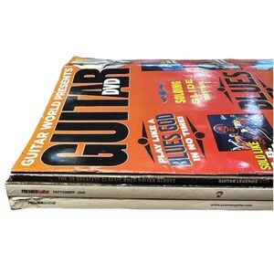 Lot Of‎ 4 Guitar Magazines- 2-Premierguitar Aug & Sept 2008 Guitar Legends #114